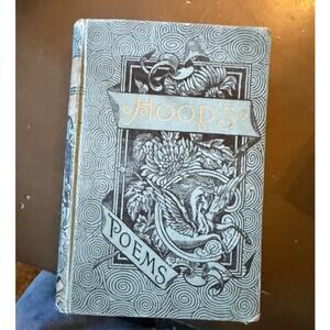 The Poetical Works of Thomas Hood Belford Clarke Co. 1880s Antique Book